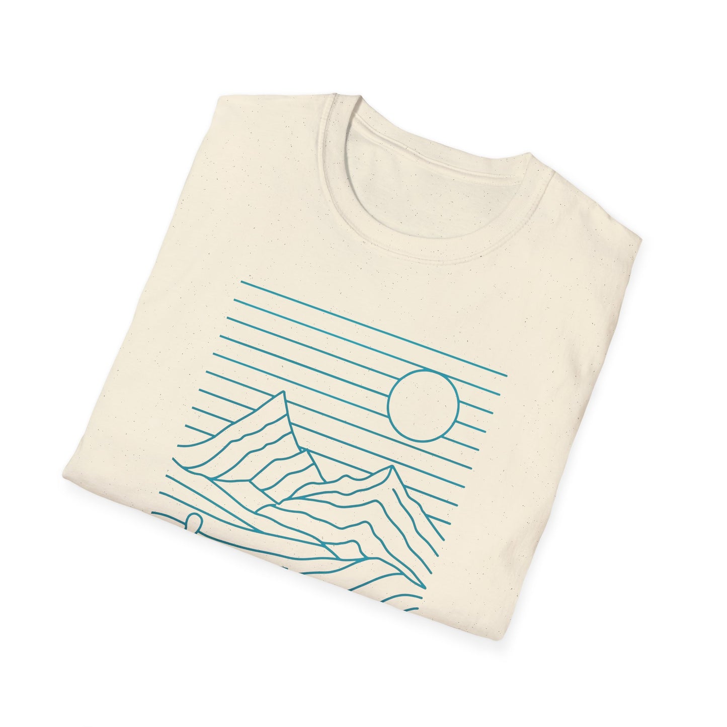 Notepad Line Landscape T-shirt