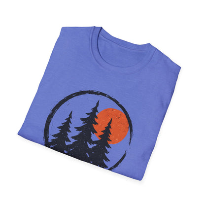 Sunset Pines Ink Stamp T-shirt