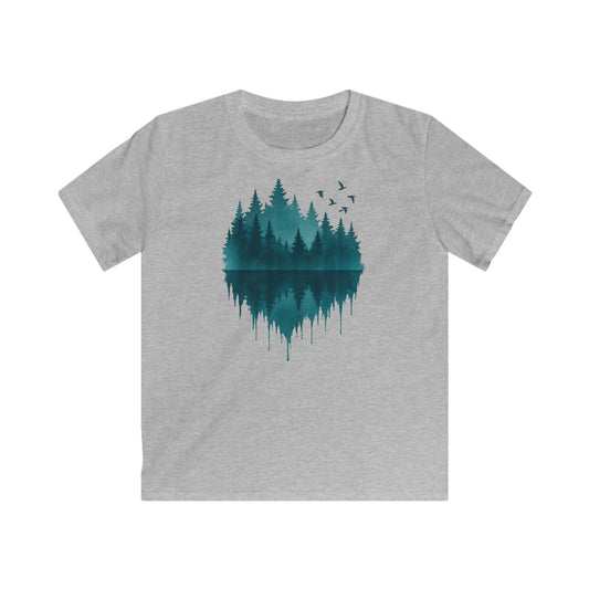 Children's Ink Drip Forest T-shirt