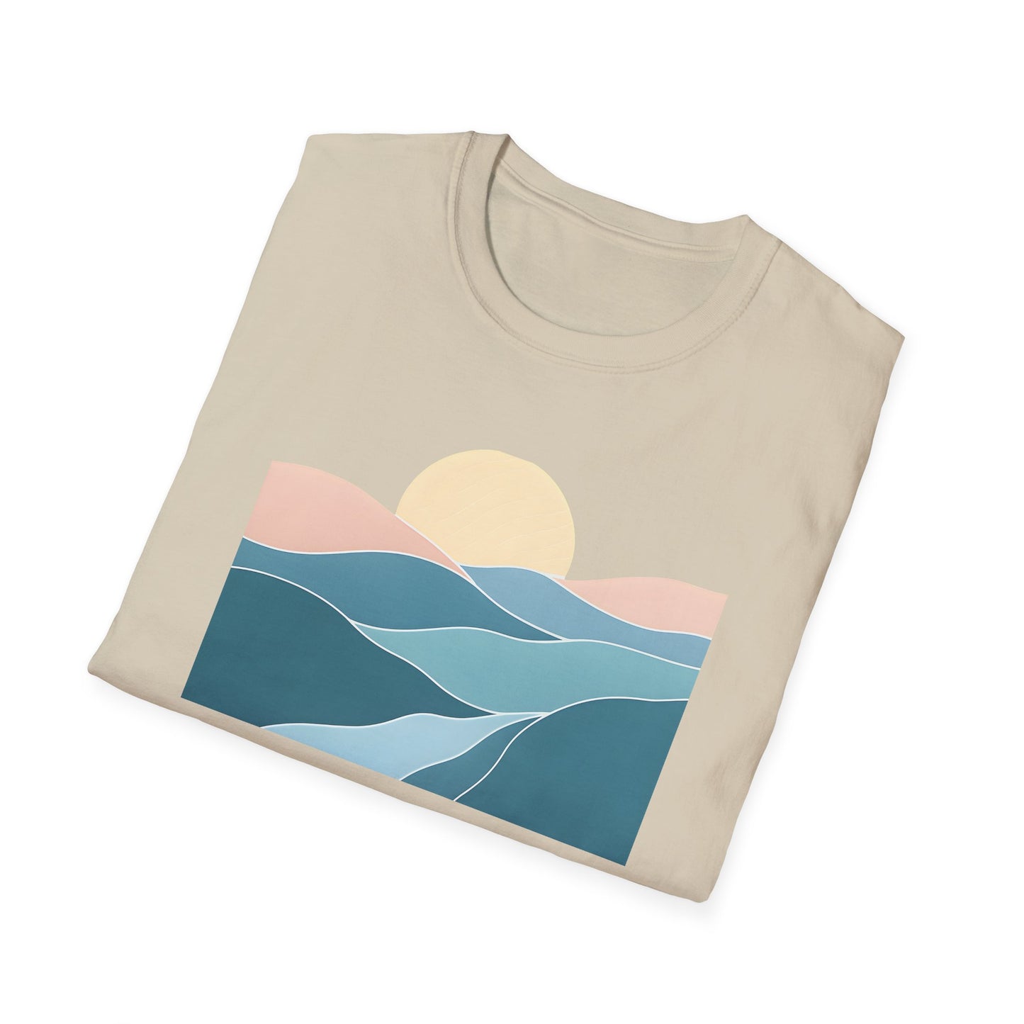 Sunset Over Rolling Hills T-shirt