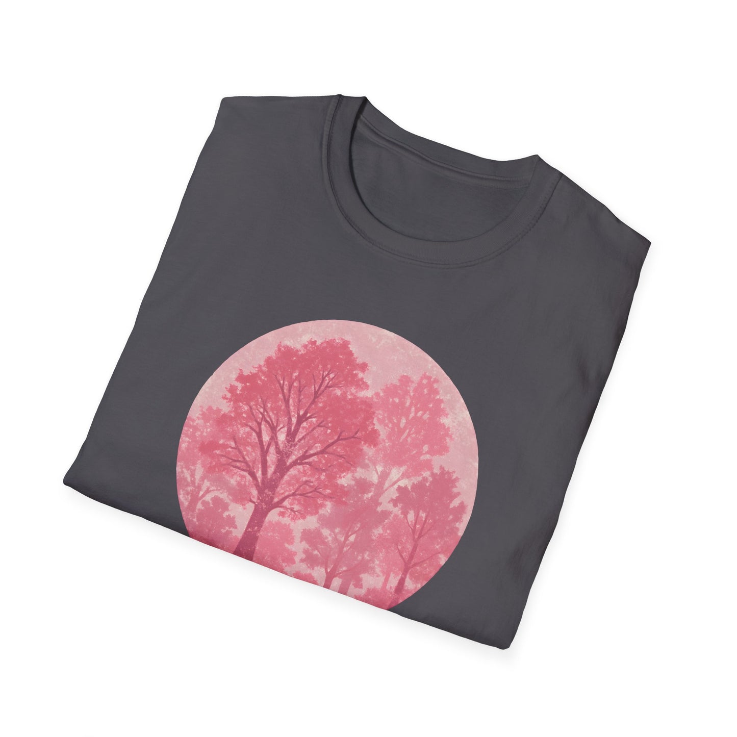 Forest Oil Painting Pinkscale