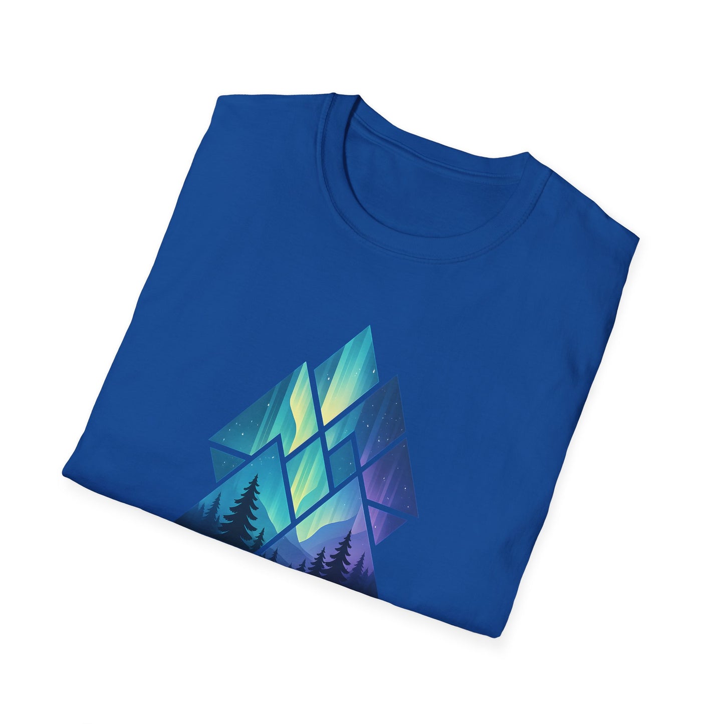 Geometric Diamond Aurora T-shirt