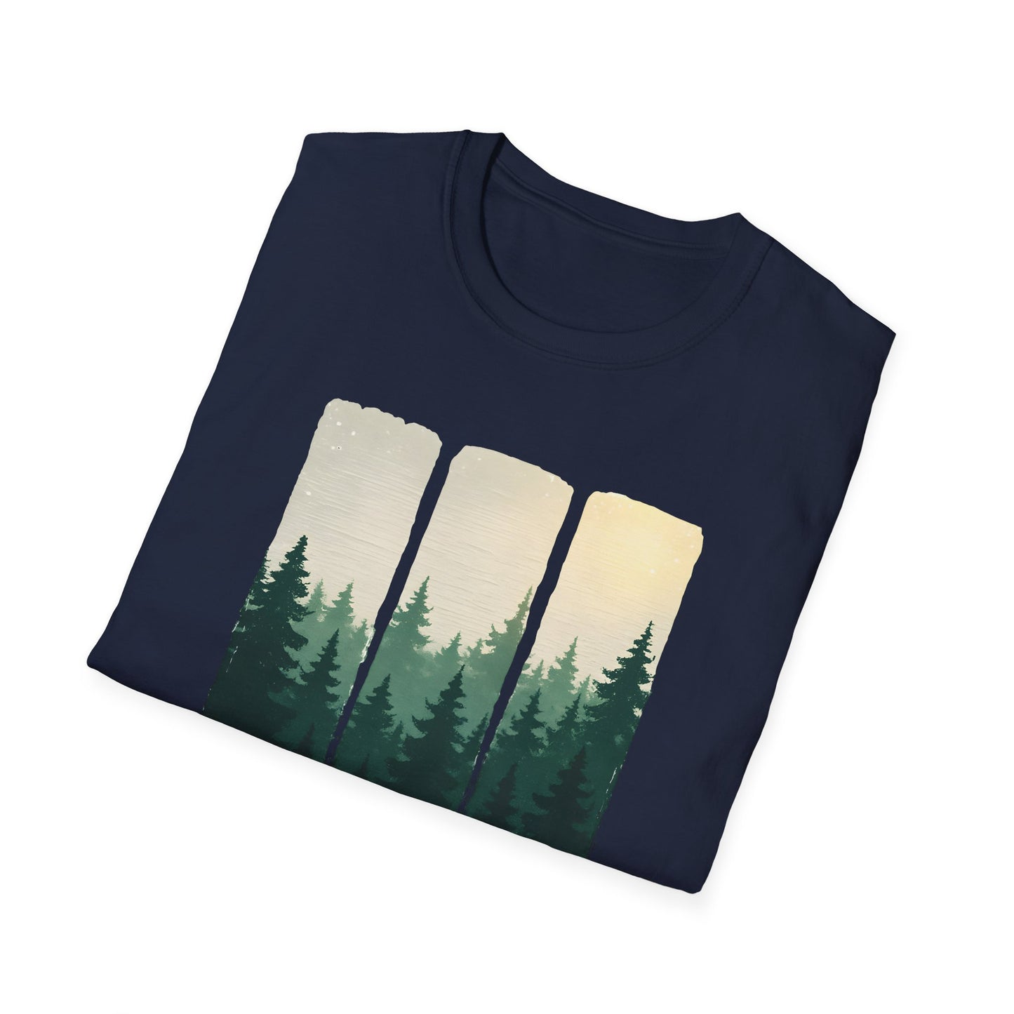 Sunlit Forest Brushstrokes