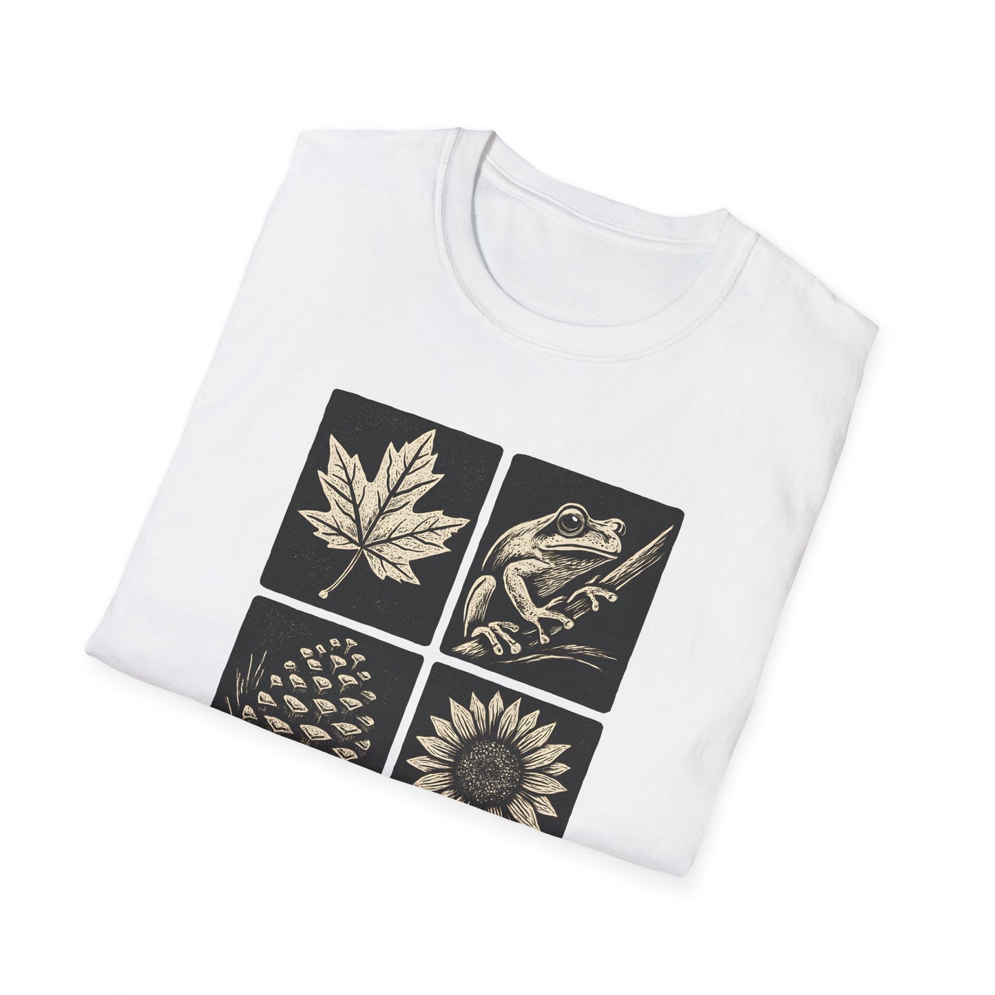 Woodland Magic Flora and Fauna T-shirt