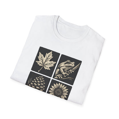Woodland Magic Flora and Fauna T-shirt