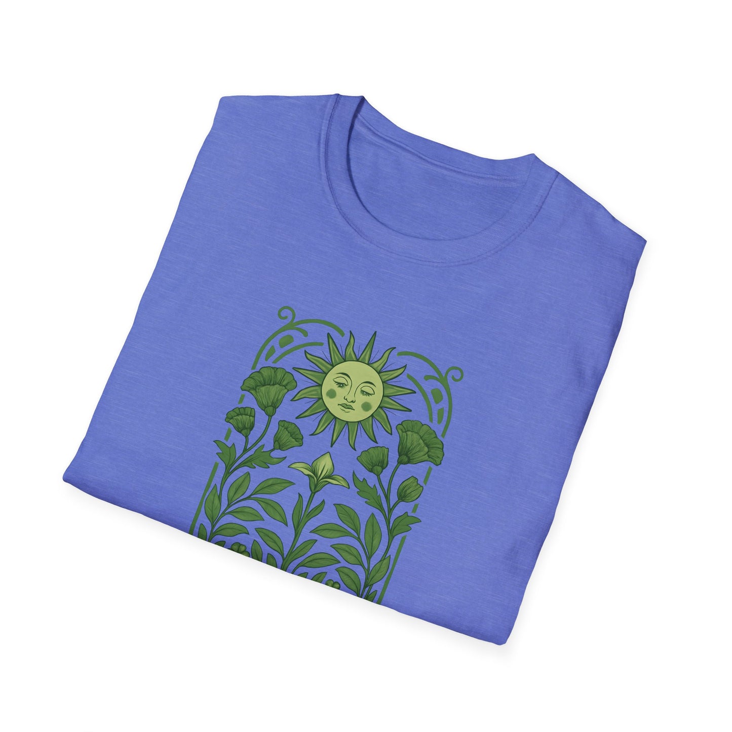 Serene Green Sunflower T-shirt