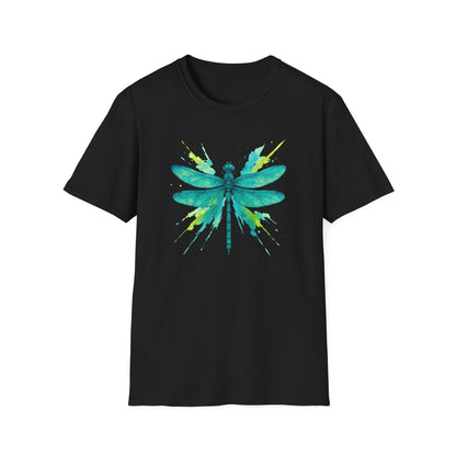 Dragonfly Teal Splash