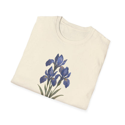 Blue Iris Portrait