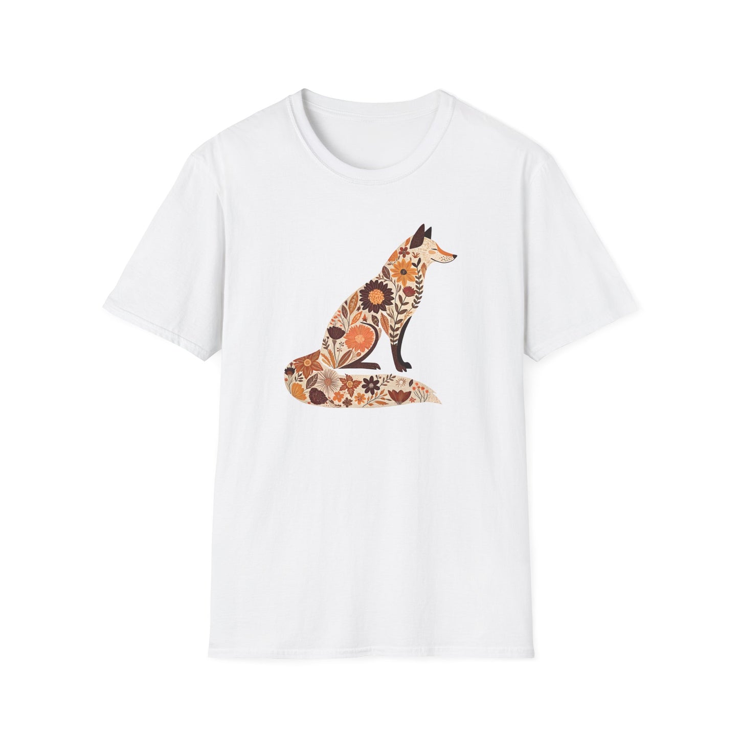 Fox Floral Pattern