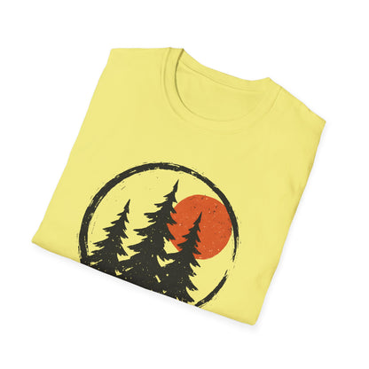 Sunset Pines Ink Stamp T-shirt