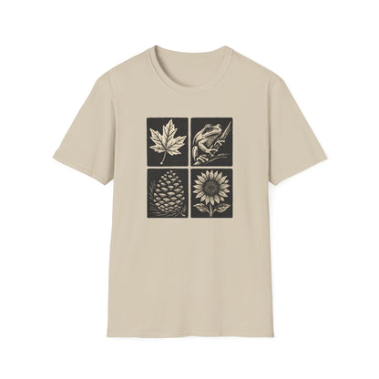 Woodland Magic Flora and Fauna T-shirt