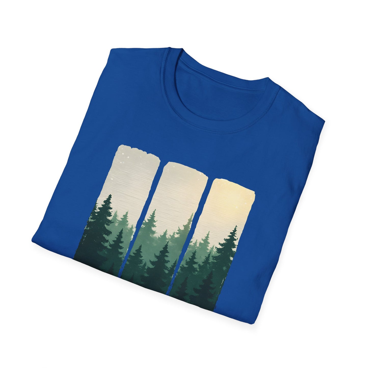 Sunlit Forest Brushstrokes