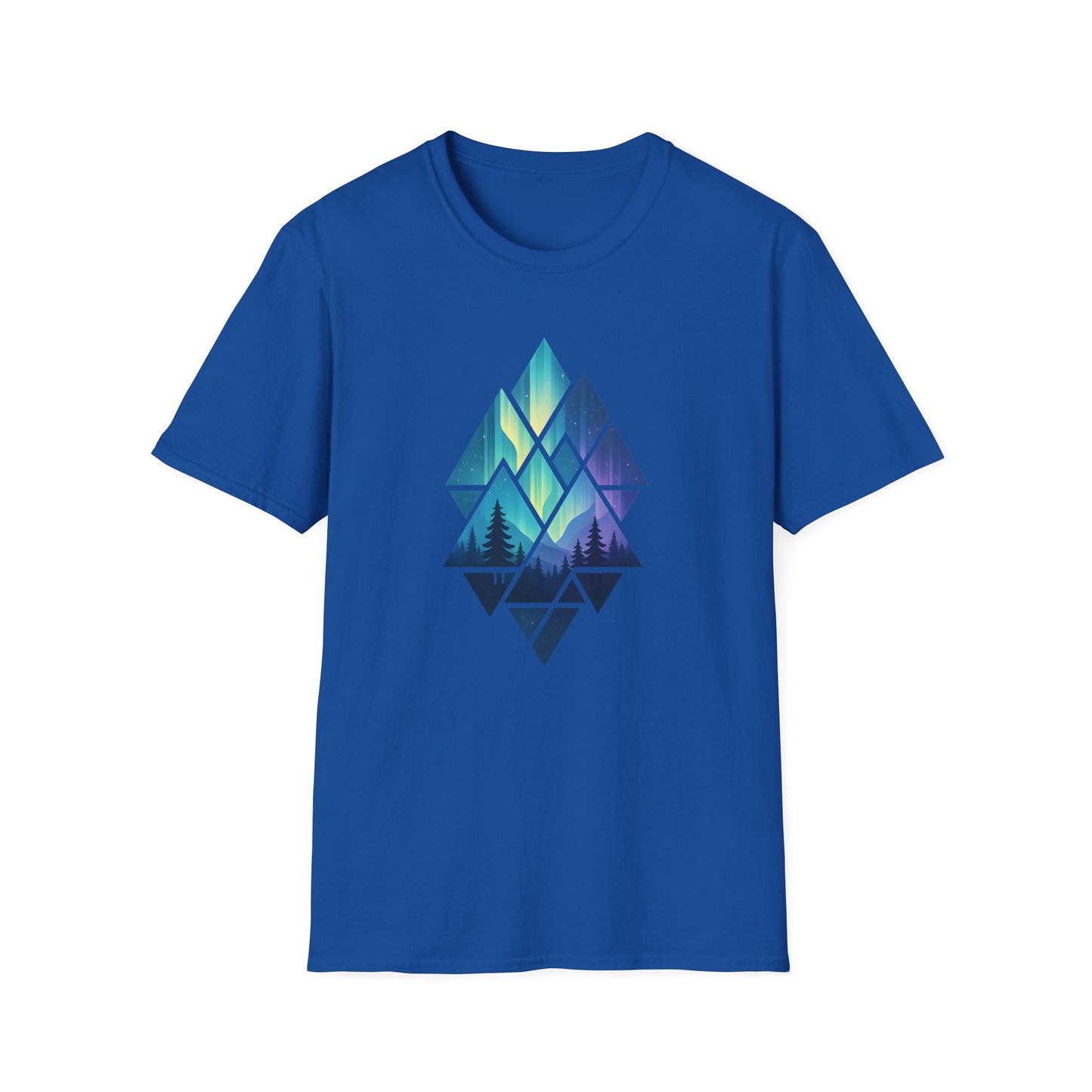 Geometric Diamond Aurora T-shirt