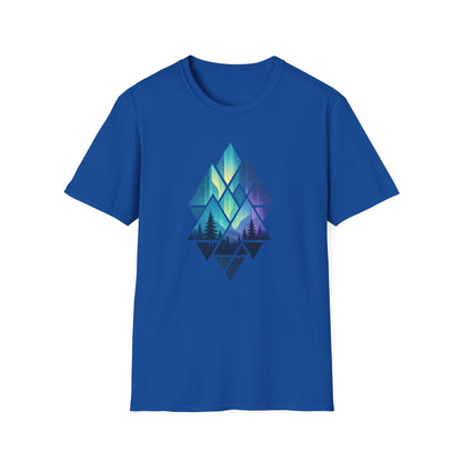 Geometric Diamond Aurora T-shirt