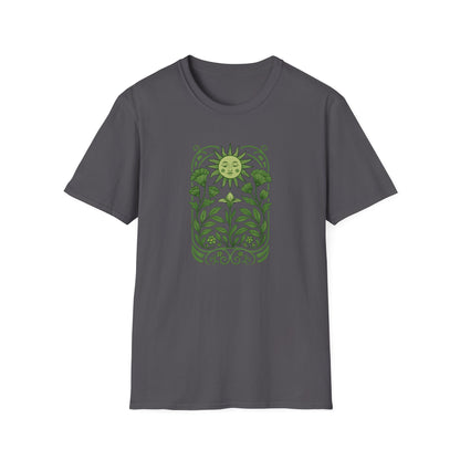 Serene Green Sunflower T-shirt