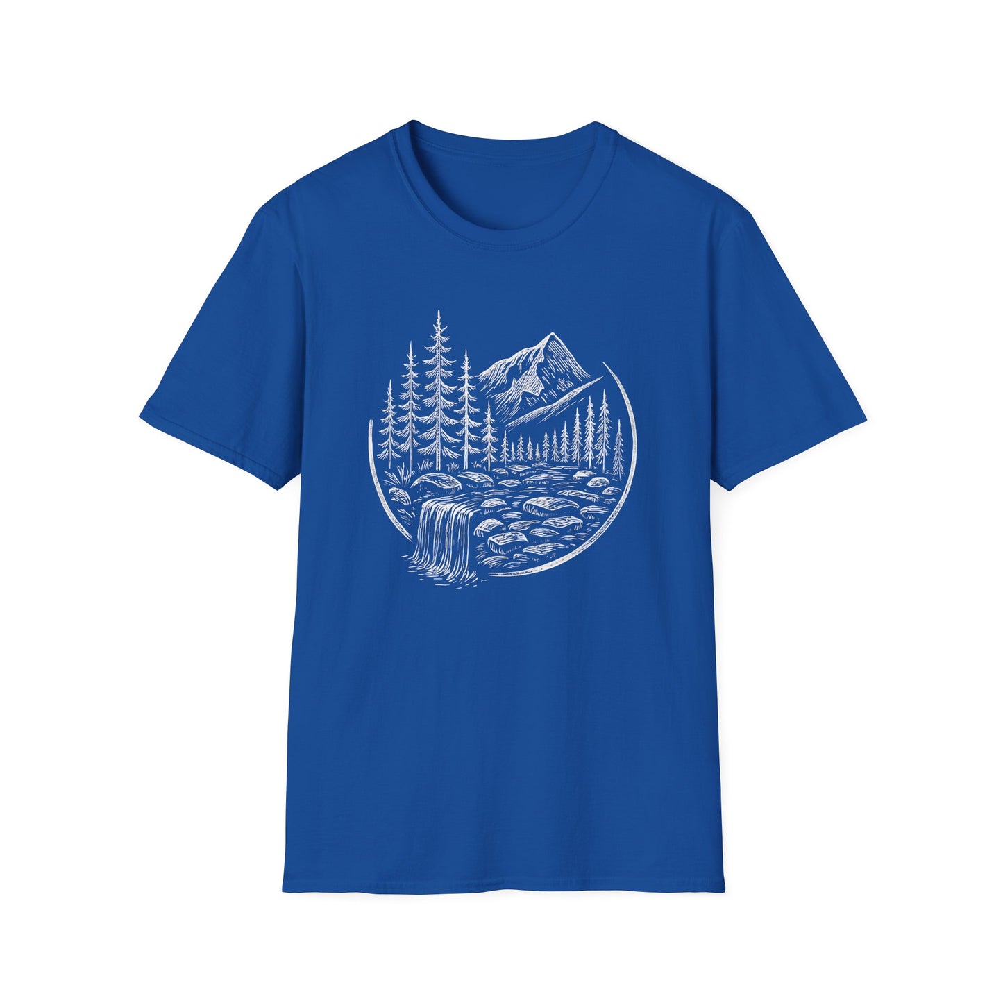 Whitescale Mountain River Escape T-shirt
