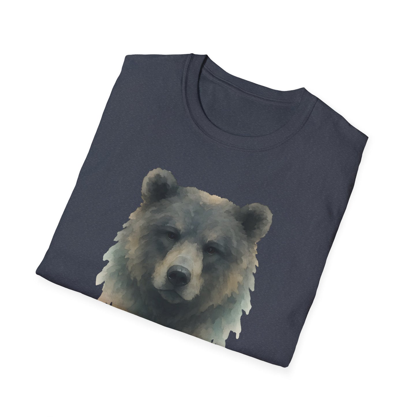 Bear Watercolor Portrait T-shirt