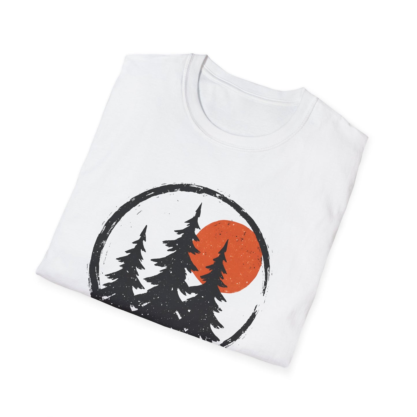 Sunset Pines Ink Stamp T-shirt