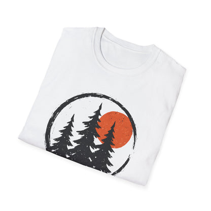 Sunset Pines Ink Stamp T-shirt
