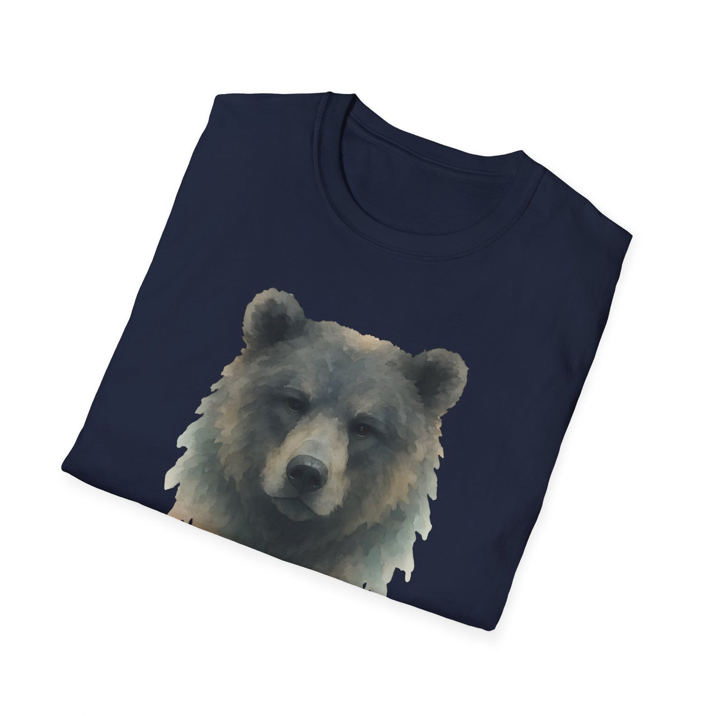 Bear Watercolor Portrait T-shirt