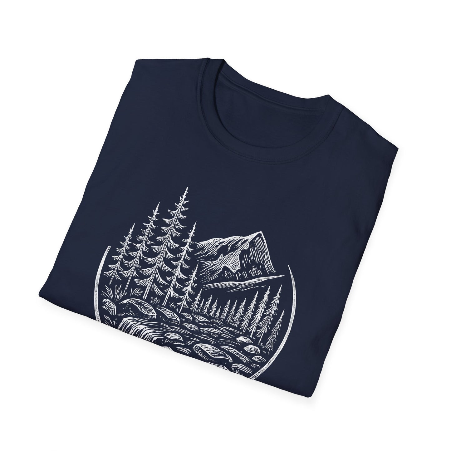 Whitescale Mountain River Escape T-shirt