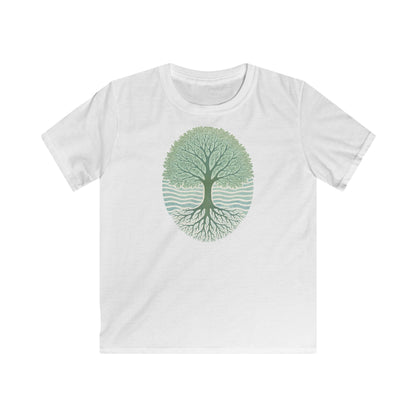 Children’s Roots Waves and Leaves T-shirt