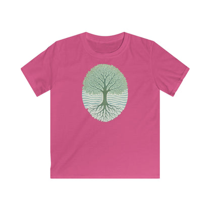 Children’s Roots Waves and Leaves T-shirt