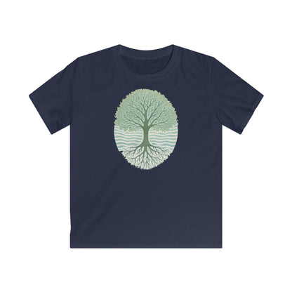 Children’s Roots Waves and Leaves T-shirt