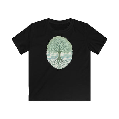 Children’s Roots Waves and Leaves T-shirt