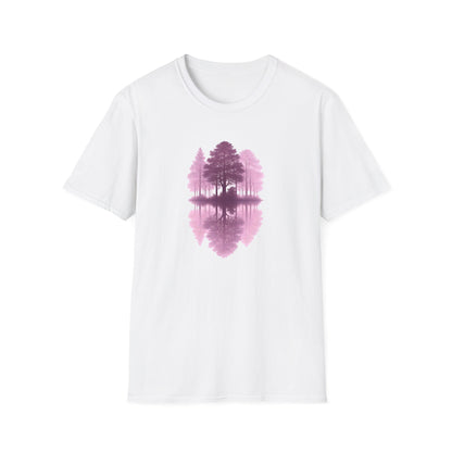 Forest Mirror Pink T-shirt