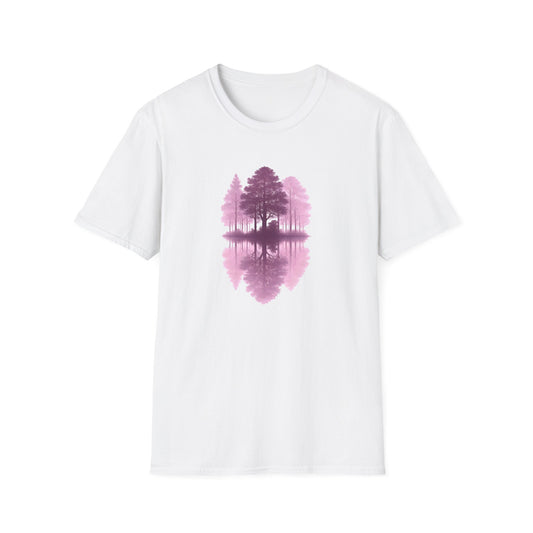 Forest Mirror Pink T-shirt