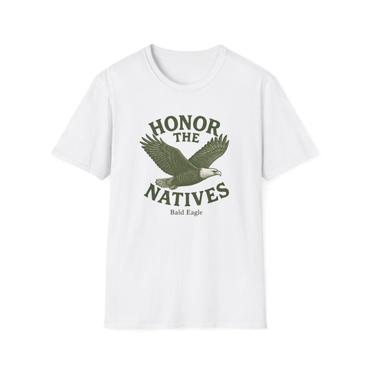 Honor The Natives Bald Eagle T-shirt