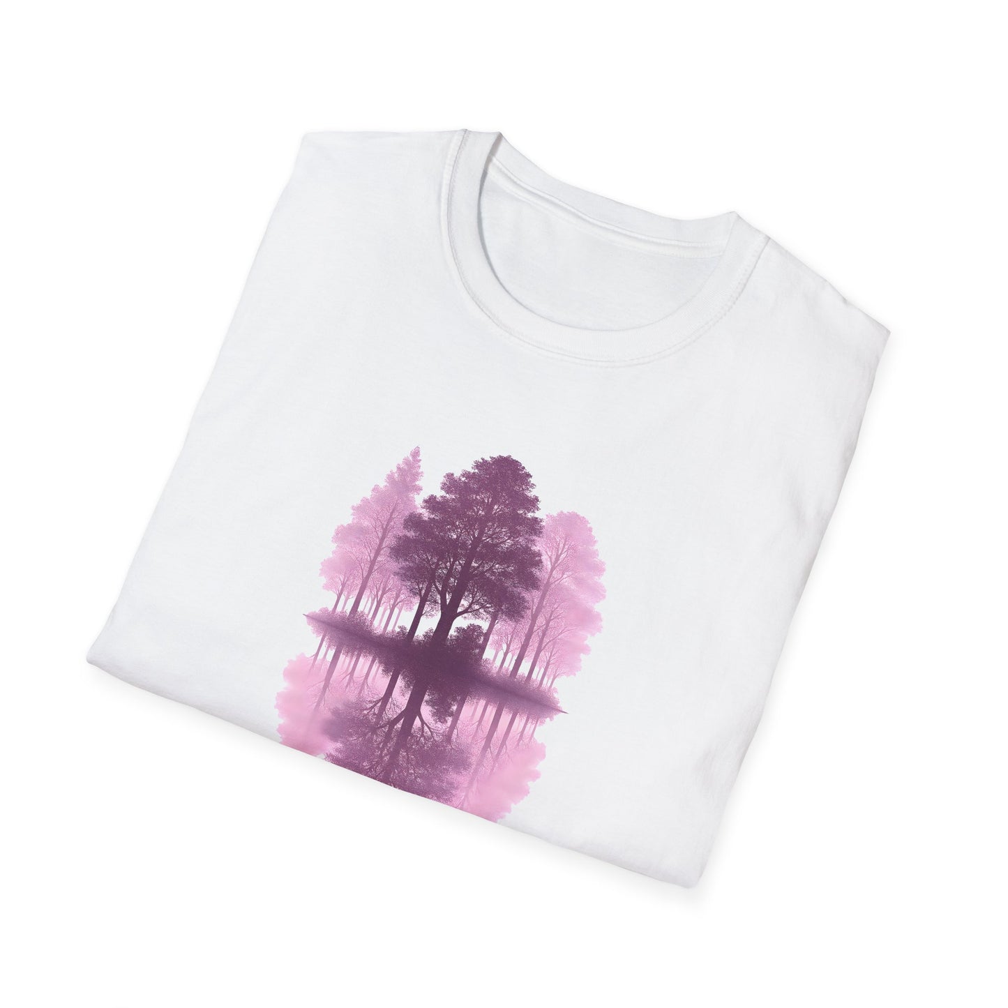 Forest Mirror Pink T-shirt