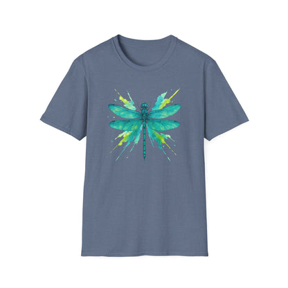 Dragonfly Teal Splash