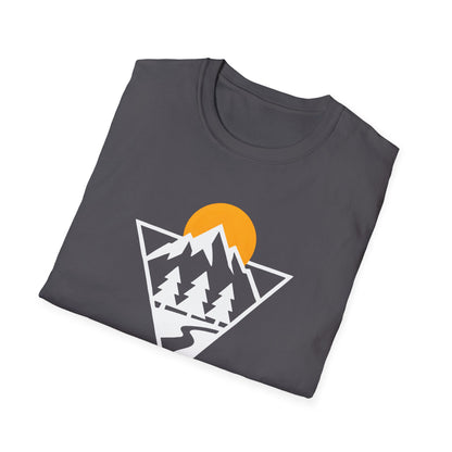 Minimalist Diamond Mountain Valley T-shirt