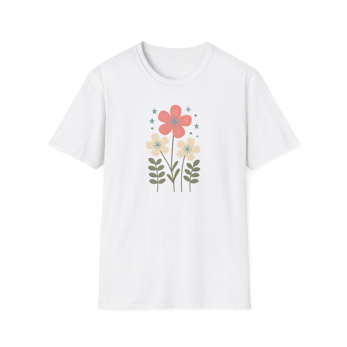 Stars and flowers Simple