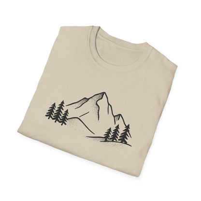 Minimalist Mountain Range T-shirt