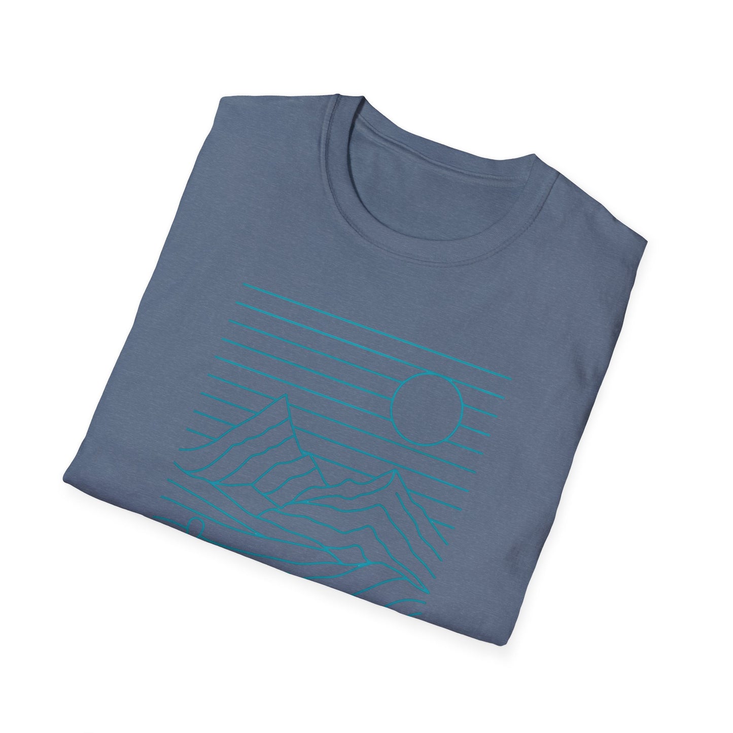 Notepad Line Landscape T-shirt