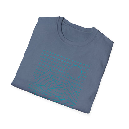 Notepad Line Landscape T-shirt