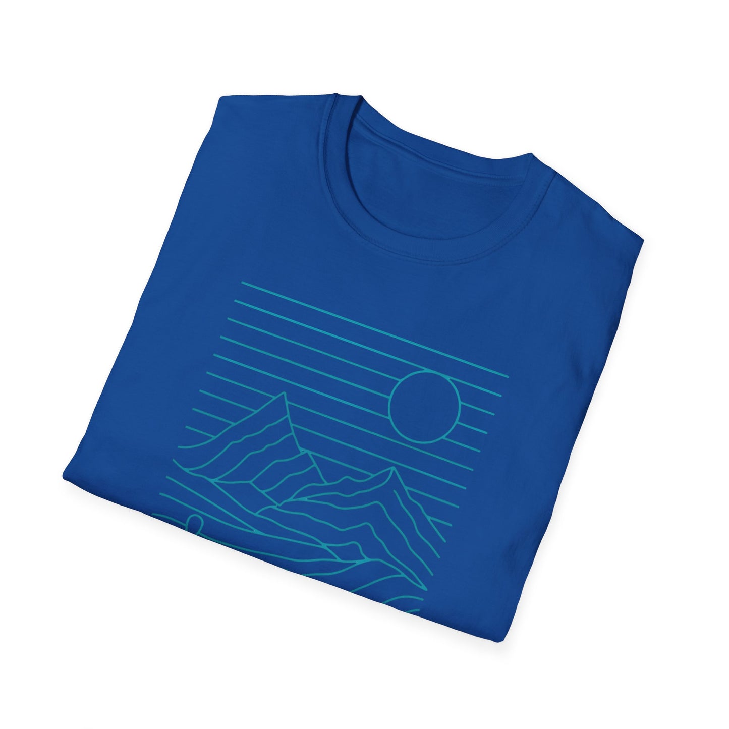 Notepad Line Landscape T-shirt
