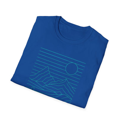 Notepad Line Landscape T-shirt