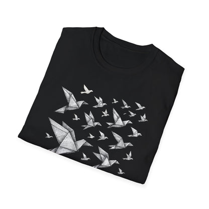 Origami Birds In Flight