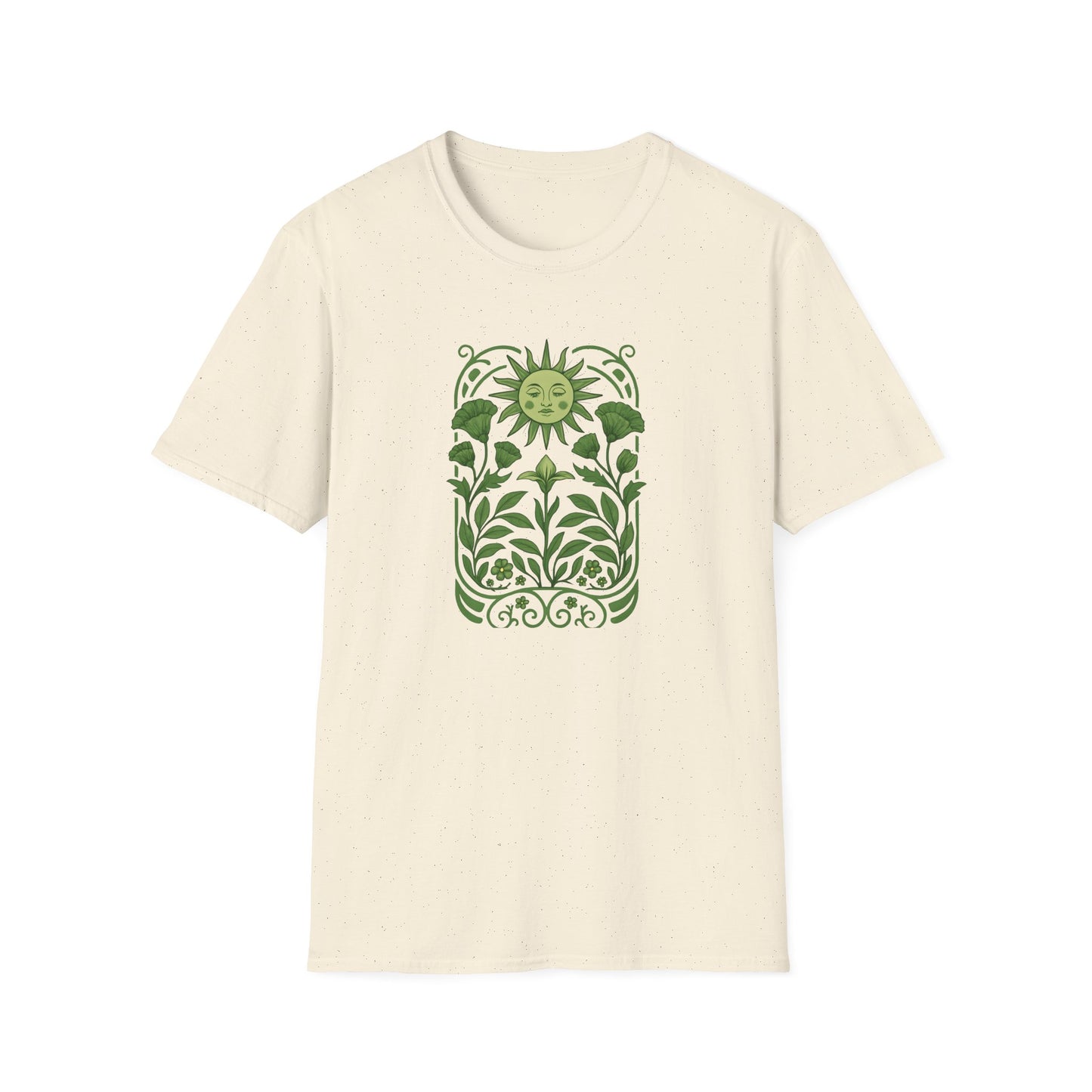 Serene Green Sunflower T-shirt