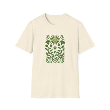 Serene Green Sunflower T-shirt
