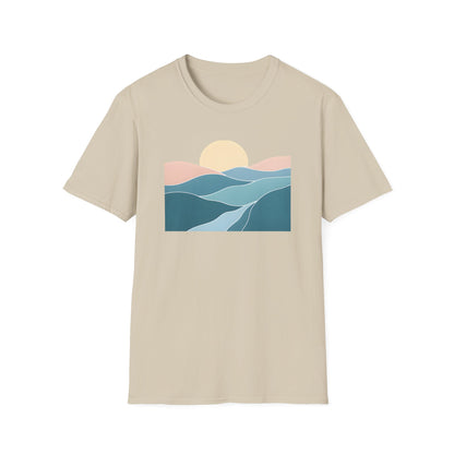 Sunset Over Rolling Hills T-shirt