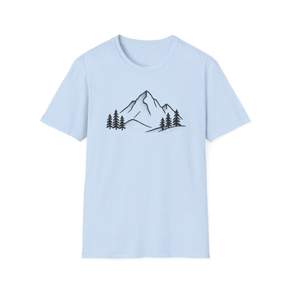 Minimalist Mountain Range T-shirt