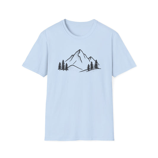 Minimalist Mountain Range T-shirt