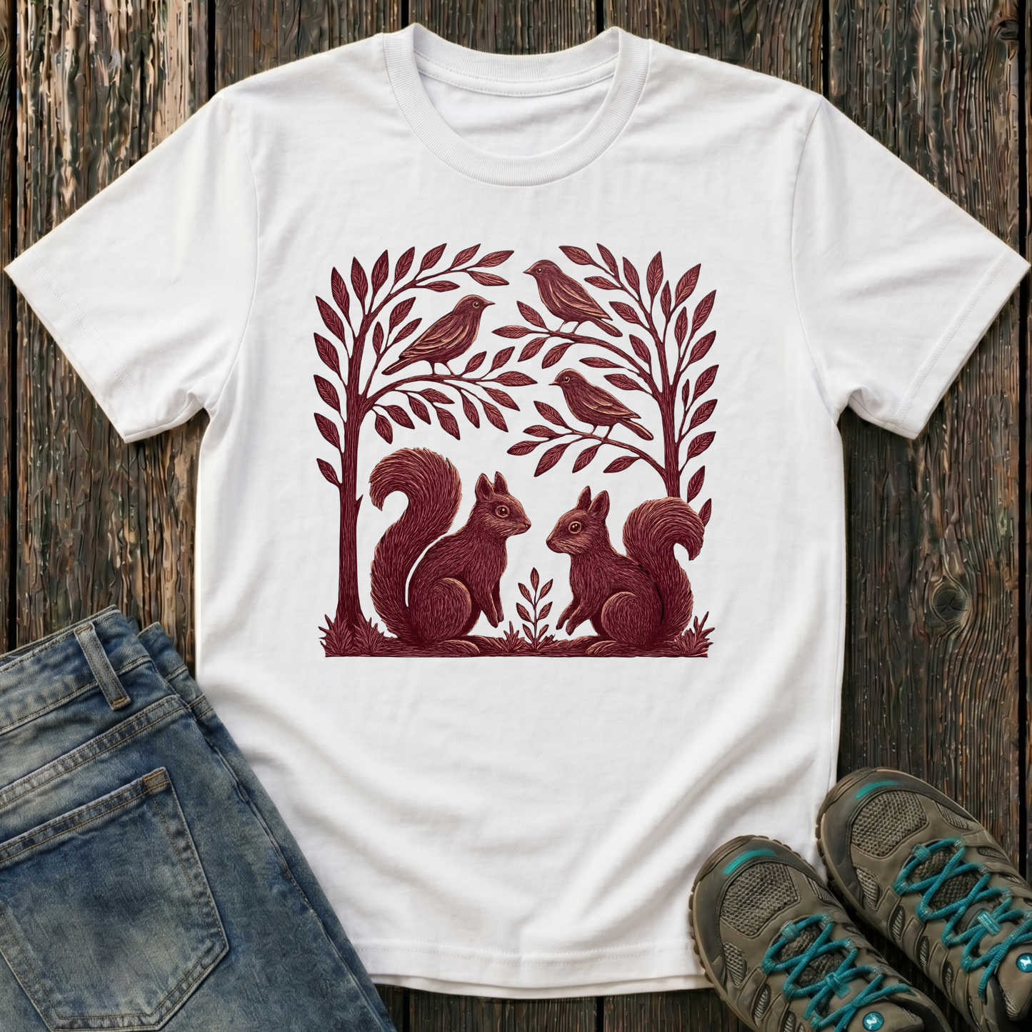 Children’s Squirrels and Friends T-shirt