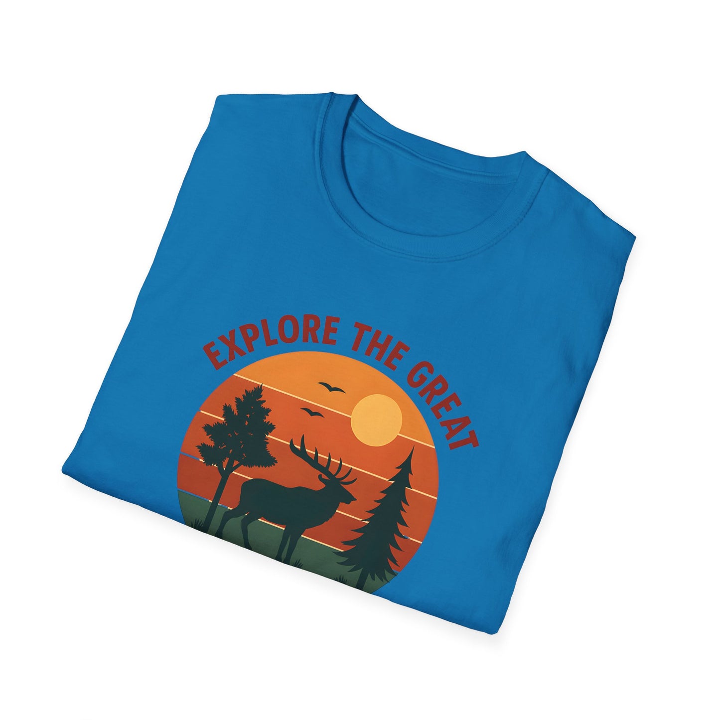 Retro Explore the Great Outdoors T-shirt