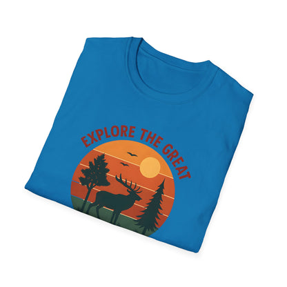 Retro Explore the Great Outdoors T-shirt